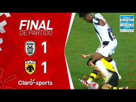 Resumen Final | PAOK (1-1) AEK Atenas | Jornada 22 | Super Liga de Grecia