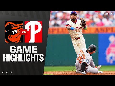 Orioles vs. Phillies Game Highlights (8/6/25) | MLB Highlights