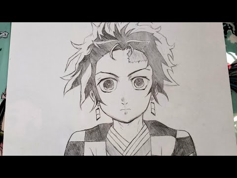 วาดรูปอนิเมะ-ทันจิโร่-ดาบพิฆาต วาดรูปอนิเมะ-ทันจิโร่-ดาบพิฆาต