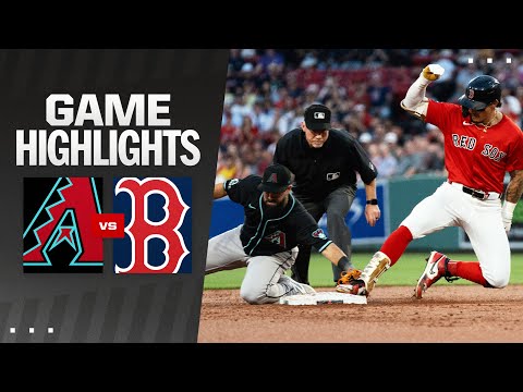 D-backs vs. Red Sox Game Highlights (8/23/24) | MLB Highlights