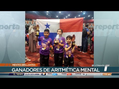 Mentes Brillantes: Niños panameños ganan campeonato de aritmética