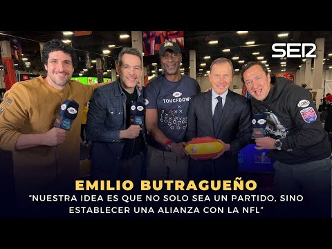 Emilio Butragueño confirma en la intención de crear una alianza entre el Real Madrid y la NFL