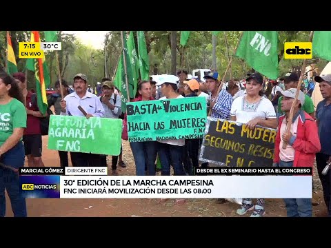 Campesinos de la FNC marchan por trigésimo año consecutivo