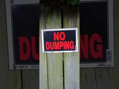 No Dumping
