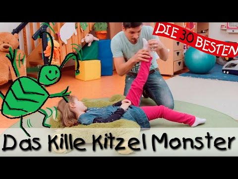 🌺 Das Kille Kitzel Monster - Singen, Tanzen und Bewegen || Kinderlieder