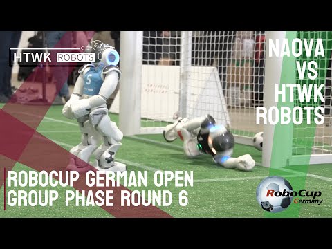 HTWK Robots vs. Naova (RoboCup Robofootball German Open 2024) Deutscher Kommentar