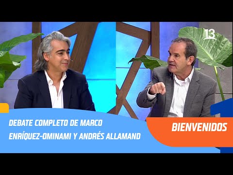 Revisa el DEBATE COMPLETO de Marco Enríquez-Ominami y Andrés Allamand | Bienvenidos