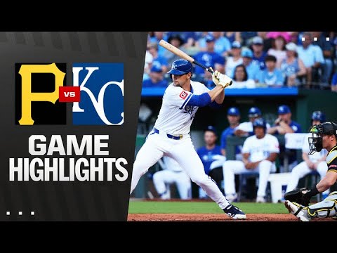 Pirates vs. Royals Game Highlights (7/8/25) | MLB Highlights
