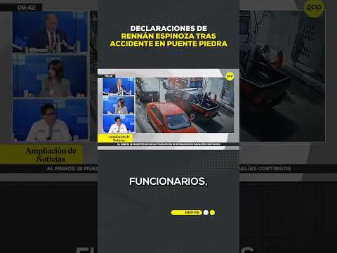 Declaraciones del alcalde de Puente Piedra, Rennán Espinoza