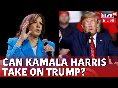 Kamala Harris LIVE | Harris To Headline AKA Sorority Convention LIVE | Joe Biden | Trump News | N18G