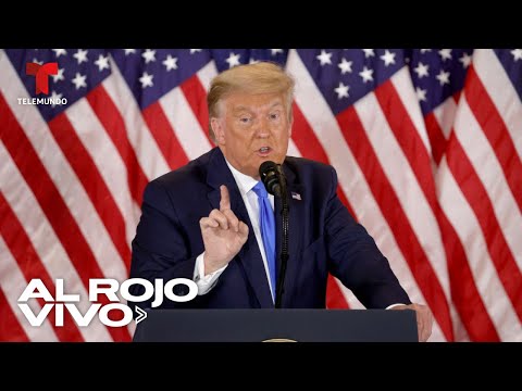 Trump presenta varias demandas para un recuento de votos | Al Rojo Vivo | Telemundo