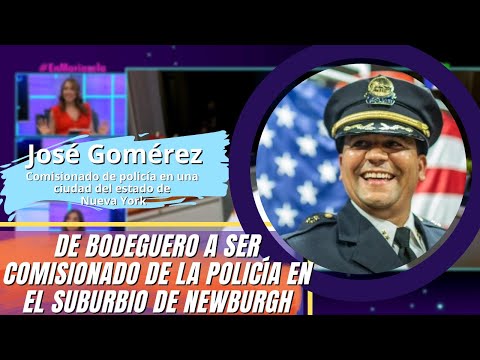 José Gomérez, primer hispano en ser comisionado de policía en una ciudad del estado de Nueva York
