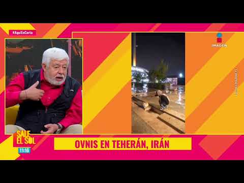 VIDEO: TODO sobre el OVNI CAPTADO en Teherán, Irán con el experto Jaime Maussan