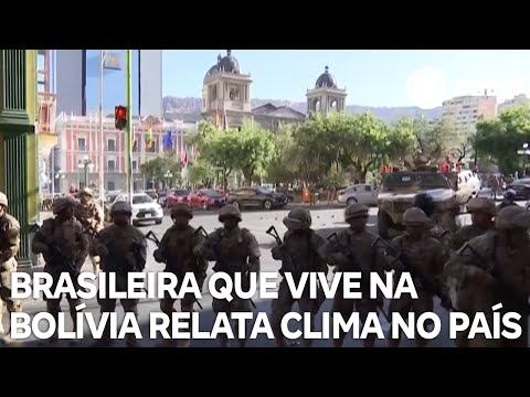 Brasileira que vive na Bolívia relata clima de insegurança