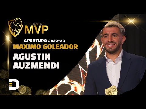 Agustín Auzmendi ganador del Máximo Goleador del Torneo Apertura 2022-2023