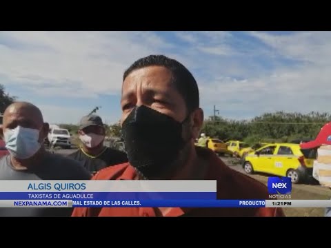 Taxistas en Aguadulce piden suspensión de cupos ilegales