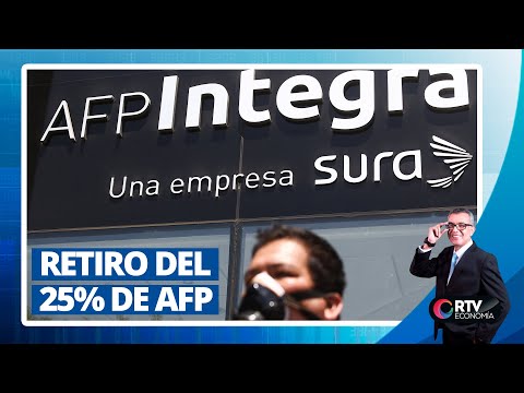 Retiro del 25% de AFP: Hoy inician primeros desembolsos | RTV Economía