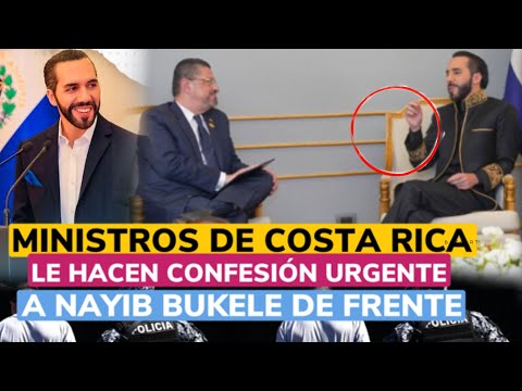 Costa Rica deja en shock a Bukele con confesión Histórica