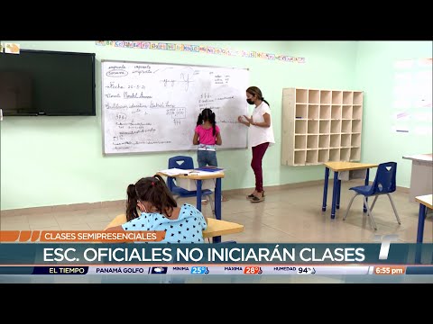 Ninguna escuela oficial de San Miguelito iniciará clases semipresenciales