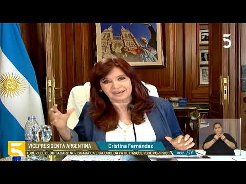 Cristina Fernández fue sentenciada a seis años de prisión. Contestó en conferencia de prensa.