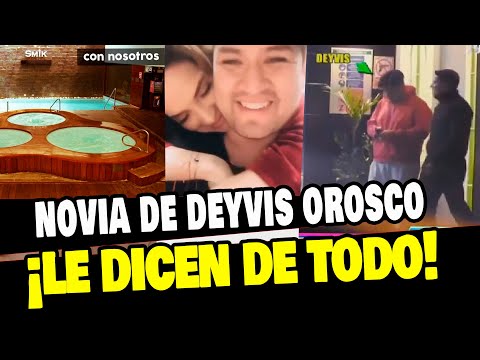 NOVIA DE DEYVIS OROSCO: LE DICEN DE TODO TRAS AMPAY DEL CANTANTE EN UN SAUNA