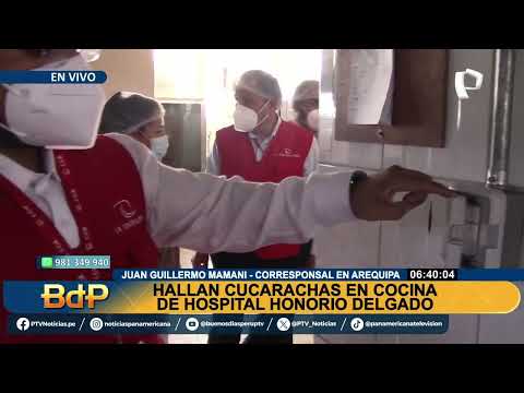 Arequipa: cocina de hospital Honorio Delgado no es remodelada desde el 2020