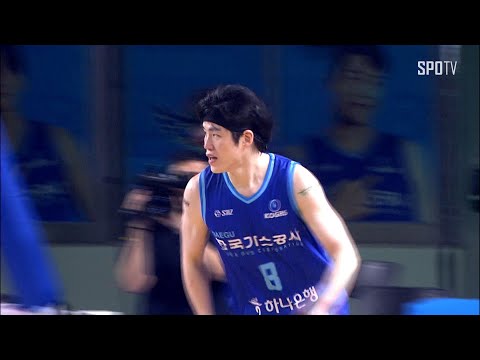 [KBL] 대구 한국가스공사 vs 울산 현대모비스 MVP 박지훈 (03.26)