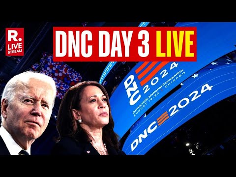 LIVE: Democratic National Convention Day 3 | Bill Clinton | Tim Walz | Nancy Pelosi | Oprah Winfry