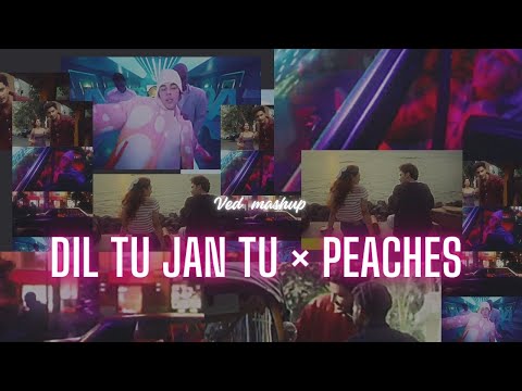 💙|| Dil tu jan tu × Peaches || Gurnazar || justin bieber || ( Ved mashup )