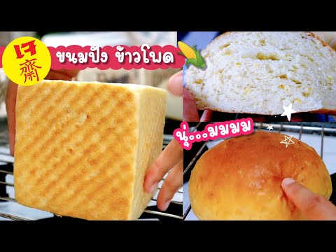 Ep-258ขนมปังเจ🙏ขนมปังข้าวโพดนุ Ep-258ขนมปังเจ🙏ขนมปังข้าวโพดนุ