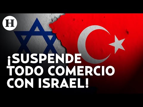¡No solo Colombia! Turquía suspende relaciones comerciales con Israel por la guerra en Gaza
