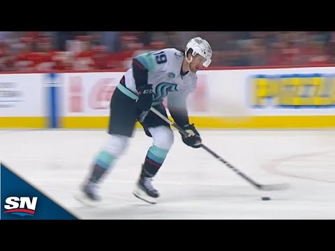 Krakens Jared McCann Snipes Short-Handed Goal On Breakaway vs. Flames