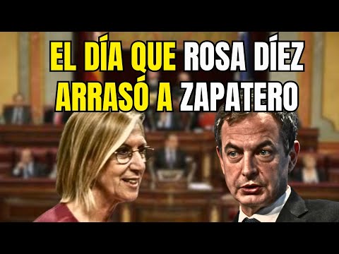 ROSA DÍEZ: Se viraliza el discurso en el debate de investidura de ZAPATERO que ahora cobra sentido