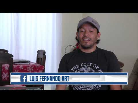 Luis Fernando Elías, un pintor guatemalteco con sueños, retos y temores