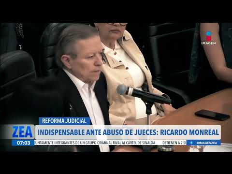 La reforma al Poder Judicial es indispensable ante el abuso de jueces: Ricardo Monreal | Paco Zea