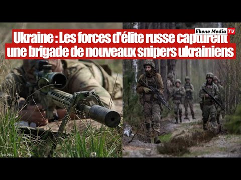 Défaite ukrainienne : Des snipers ukrainiens capturés par les troupes d'élite russe