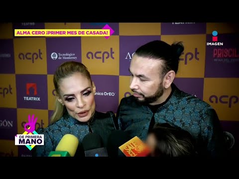 ¡Alma Cero y su esposo CELEBRAN su PRIMER mes de CASADOS! | De Primera Mano