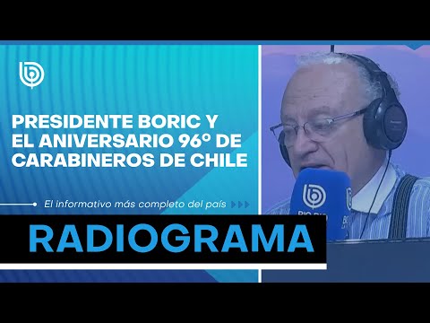 Presidente Boric y el aniversario 96° de Carabineros de Chile