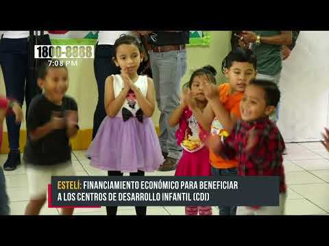 Niños y niñas de CDI’s en Estelí con mejores condiciones - Nicaragua