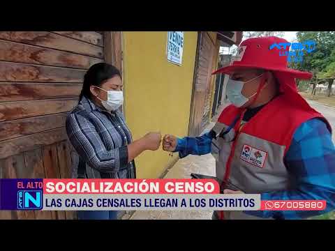 El Alto está listo para el Censo de Población y Vivienda