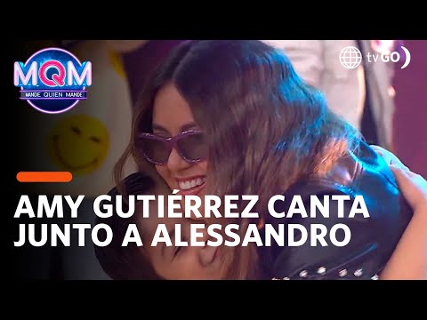 Mande Quien Mande: Alessandro interpreta junto a Amy Gutiérrez una reconocida canción(HOY)