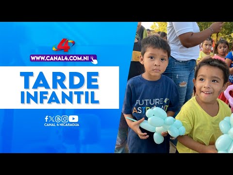 JS19J celebra tarde infantil recreativa ''Leonel en la alegría de los mimados'' en Managua