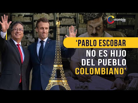 Gustavo Petro: le dan con todo al presidente por referirse a Pablo Escobar desde París