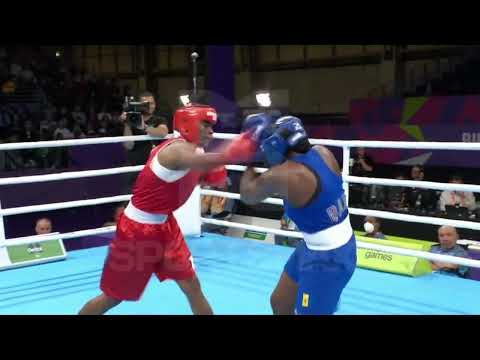 CWG: Clotide Essiane (CMR) v Kimberly Gittens (BAR) | Women's Boxing (LMW 66-70KG) | SportsMax