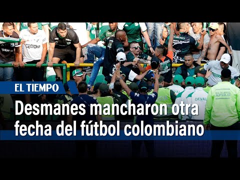 Otra fecha con violencia de hinchas, en el fútbol colombiano | El Tiempo