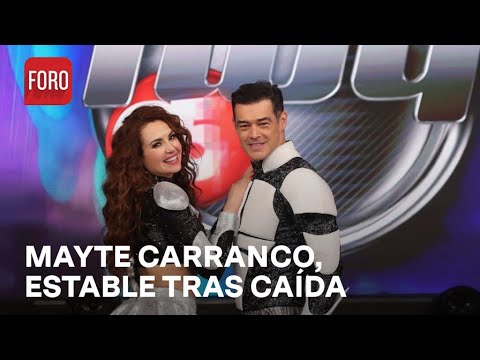 Mayte Carranco sufre aparatoso accidente - Expreso de la Mañana