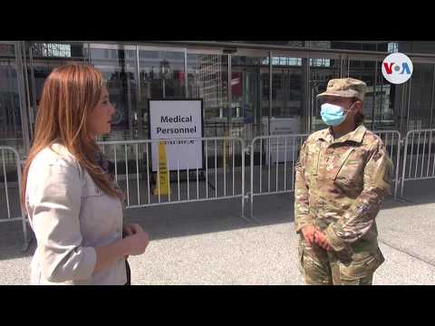 Ejército de EUA apoya a Nueva York en la batalla contra el coronavirus