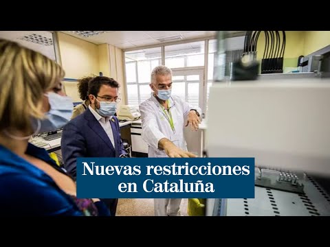 Cataluña restringirá la movilidad y limitará más el aforo en bares a partir del viernes