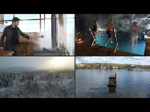 Las saunas cada vez más insólitas de Suecia y Finlandia | AFP