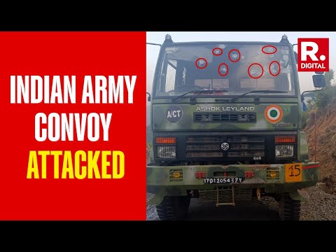 Indian Army Convoy Attacked By Terrorists In Kashmir's Poonch